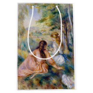Sac Cadeau Moyen Pierre-Auguste Renoir - Dans le pré