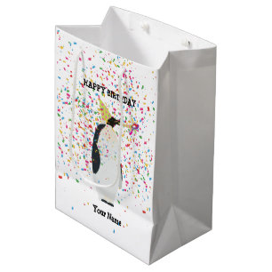 Sac Cadeau Moyen Pingouin - Animaux à la fête d'anniversaire