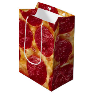 Sac Cadeau Moyen pizza pepperonis