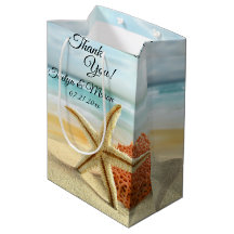 Plage, Sable, Starfish Mariage Merci