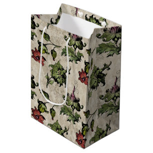 Sac Cadeau Moyen Plante de sorcière apothecaire Herbes botaniques