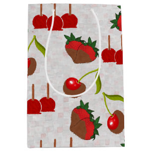 Sac Cadeau Moyen Pommes au caramel