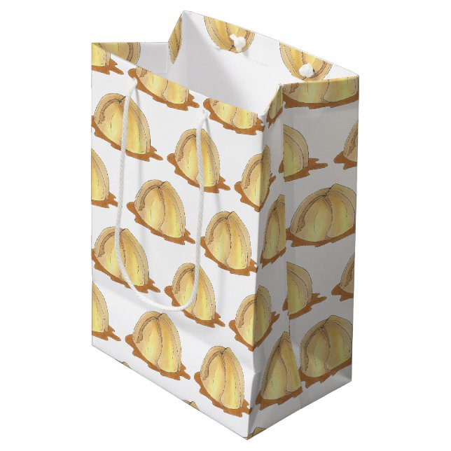 Sac Cadeau Moyen Pommes enrobées de pâte Amish, cuisine pennsylvani (Devant Angle)