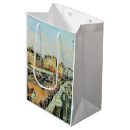 Sac Cadeau Moyen Pont Neuf, Après-midi, Sunlight Camille Pissarro