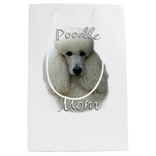 Sac Cadeau Moyen Poodle (wht) Maman 2