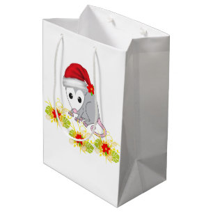 Sac Cadeau Moyen Possum Joyeux Cadeaux de Noël