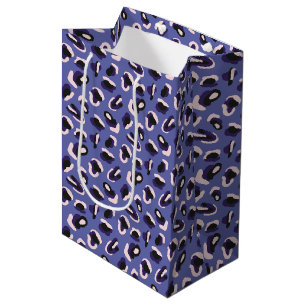 Sac Cadeau Moyen Poster de animal Abstrait pourpre