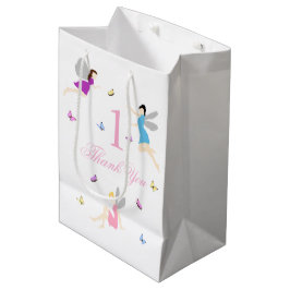 Sac Cadeau Moyen Premier anniversaire de fée
