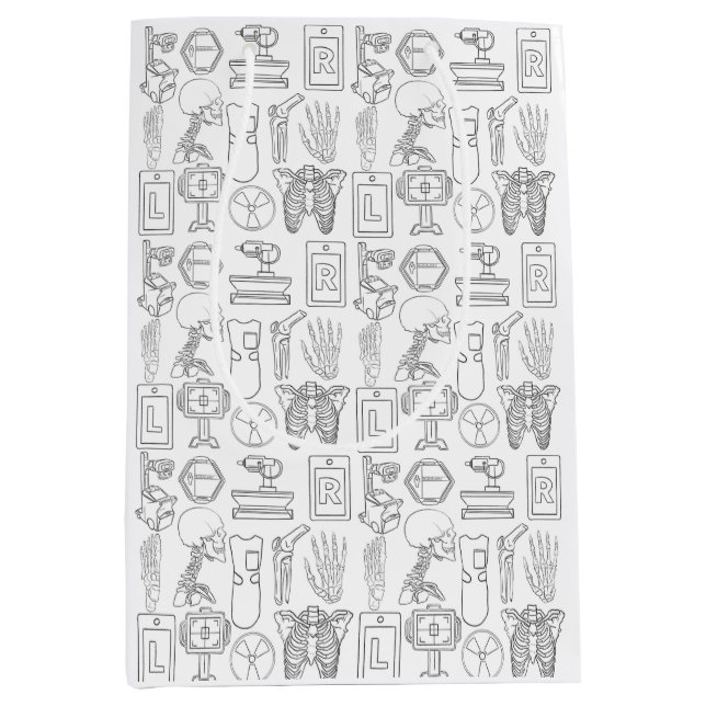 Sac Cadeau Moyen Radiologie (Devant)