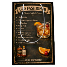 Recette de cocktail Old Fashioned de style vintage