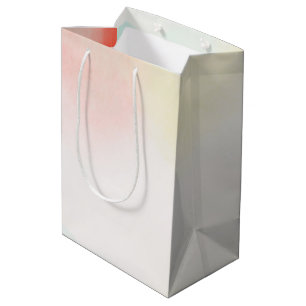 Sac Cadeau Moyen Red Yellow Blush Tie