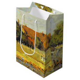 Sac Cadeau Moyen Régate à Hampton Court Alfred Sisley Affiche