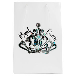 Sac Cadeau Moyen "Reine royale "