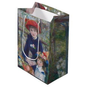 Sac Cadeau Moyen Renoir Deux Sœurs Terrasse Impressionnisme Françai