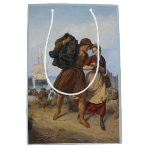 Sac Cadeau Moyen Retour du pêcheur (par Rudolf Jordan)
