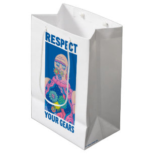 Sac Cadeau Moyen RICK ET MORTY™   Respectez vos engrenages
