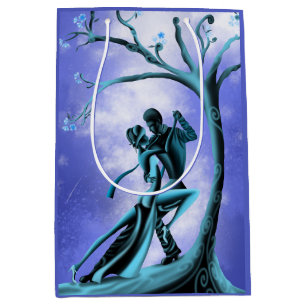 Sac Cadeau Moyen Romantique Couple Danse le Tango