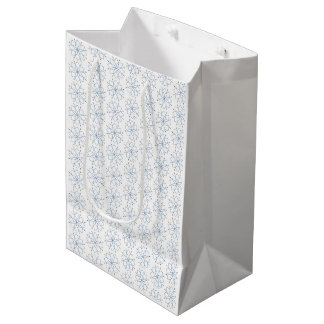 Sac Cadeau Moyen Rosaire Fleur Bleue en Fleur