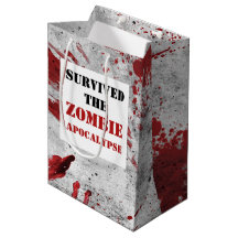 Sac-cadeau de sang Apocalypse Zombie