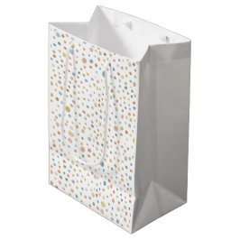 Sac Cadeau Moyen Sac-cadeau pour points d'aquarelle Trey Confetti