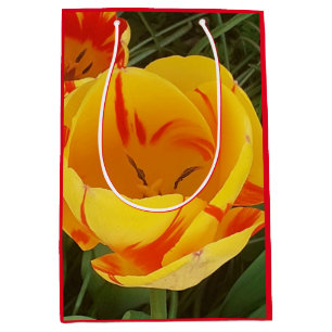 Sac Cadeau Moyen Sac-cadeau Spring Tulips