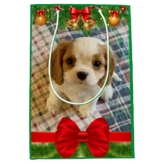 Sac Cadeau Moyen Sacoche-cadeau Cavalier Spaniel Puppy