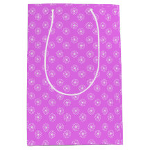 Sacola de  Presente Rosa Fosco