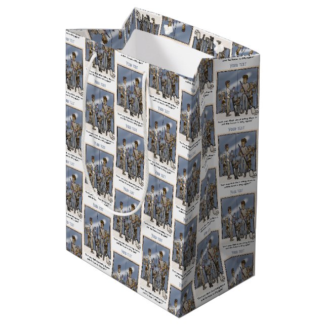 Sac Cadeau Moyen sale (Dos Angle)