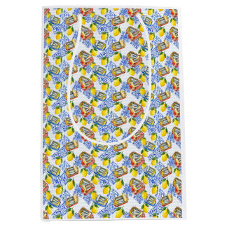 Sac Cadeau Moyen Sardine Core La Dolce Vita | Motif Poisson en Cons