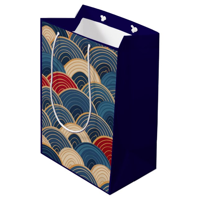 Sac Cadeau Moyen Scales Dragon (Dos Angle)