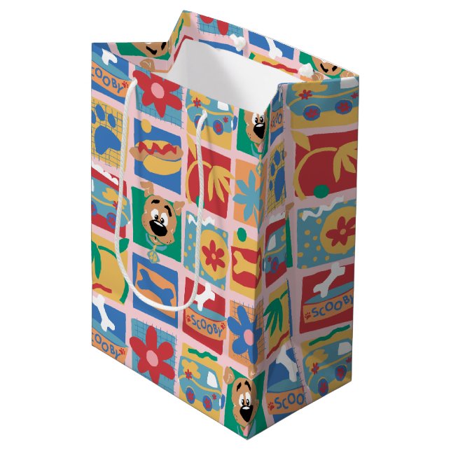 Sac Cadeau Moyen Scooby-Doo | Fun Baby Motif (Devant Angle)