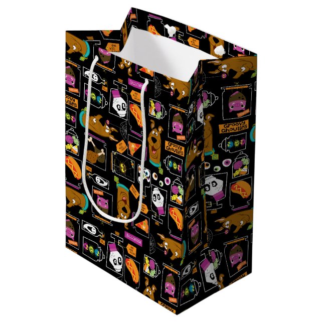Sac Cadeau Moyen Scooby-Doo | Halloween Scooby-Doo Motif (Devant Angle)