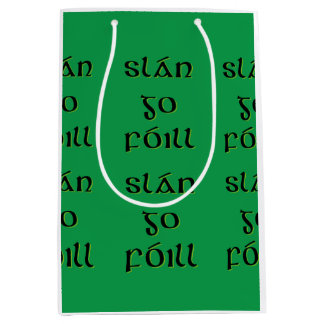 Sac Cadeau Moyen Slán Go Fóill