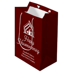 Sac Cadeau Moyen Société immobilière de Bourgogne Realtor personnal