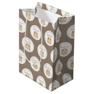 Sac Cadeau Moyen Soirée d'anniversaire de Motif de hamster mand per
