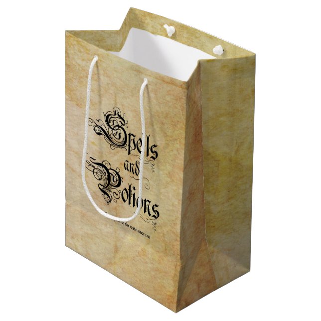 Sac Cadeau Moyen Spams et potions (Devant Angle)