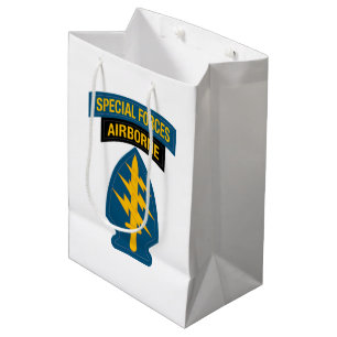 Sac Cadeau Moyen Special Forces insignia Airborne Tab