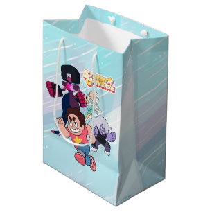 Sac Cadeau Moyen Steven Universe   Crystal Gem Group Action