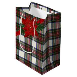 Sac Cadeau Moyen Stewart Dress Tartan écossais moderne