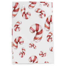 Sucres de canne d'aquarelle Noël
