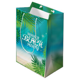 Sac Cadeau Moyen Summer Beach Party