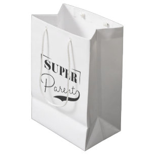 Sac Cadeau Moyen Super parent