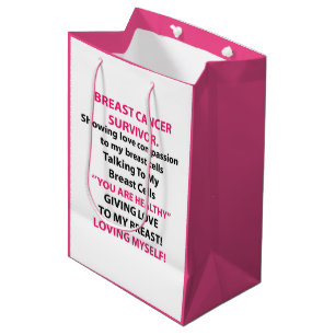 Sac Cadeau Moyen Survivant du cancer du sein