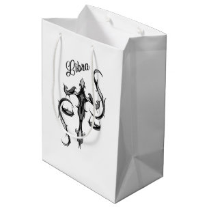 Sac Cadeau Moyen Symbole du zodiaque Balance