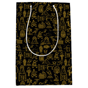 Sac Cadeau Moyen SYMBOLE HIÉROglyphique égyptien Motif