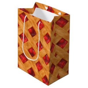 Sac Cadeau Moyen Tarte aux cerises chaude