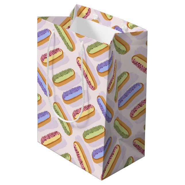 Sac Cadeau Moyen Tartelettes (Dos Angle)