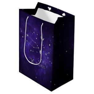 Sac Cadeau Moyen Taurus pourpre zodiaque Horoscope d'astrologie c