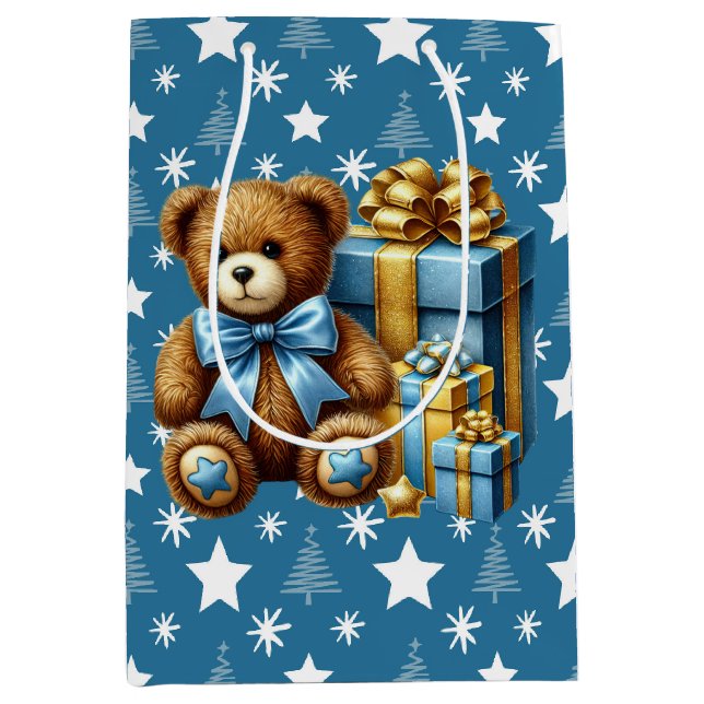 Sac Cadeau Moyen Teddy Bear (Devant)