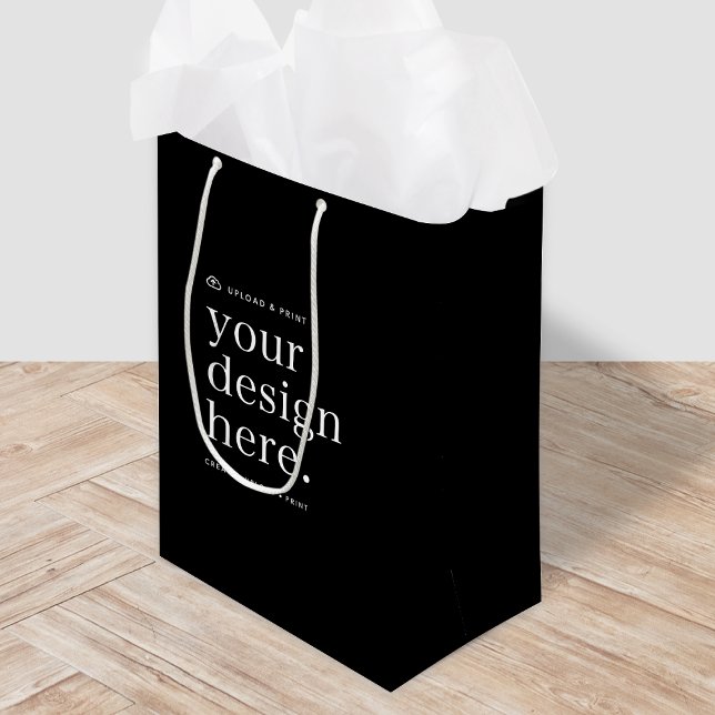Sac Cadeau Moyen Télécharger votre création pour pochette cadeau (Versatile gift bags for business, events, weddings, special occasions & more!)